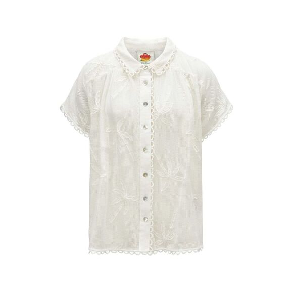 Farm Rio White Tops - Shirts Women